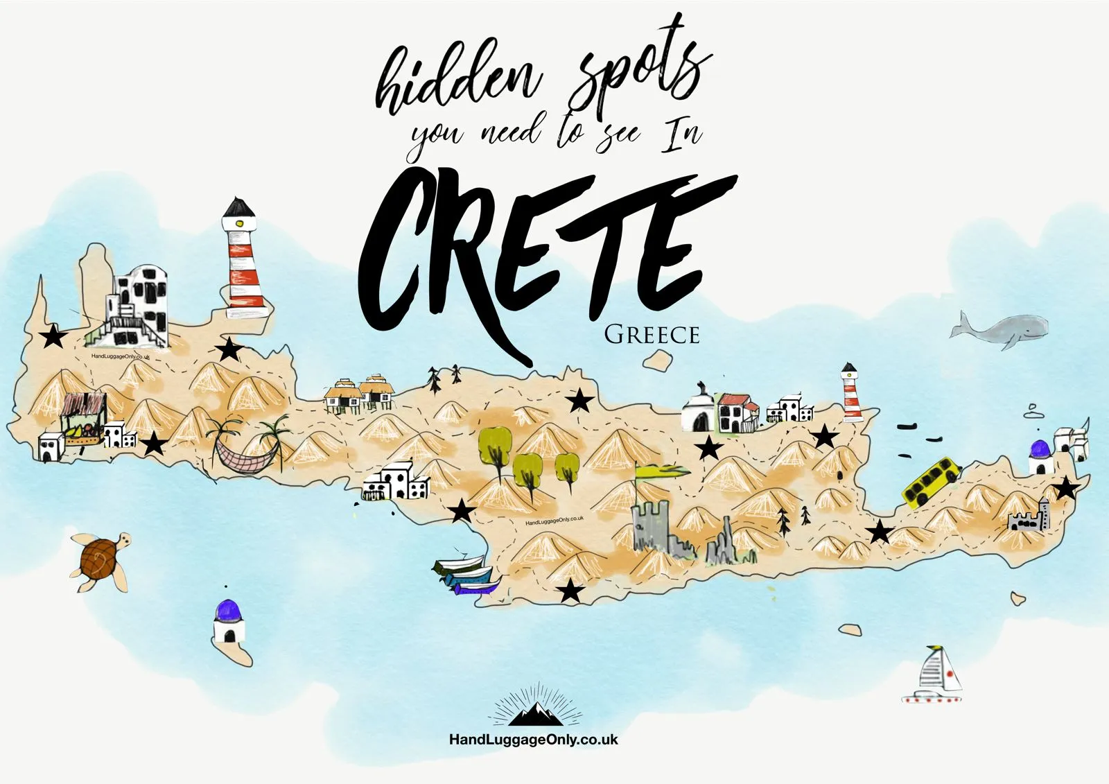 fun Map of Crete